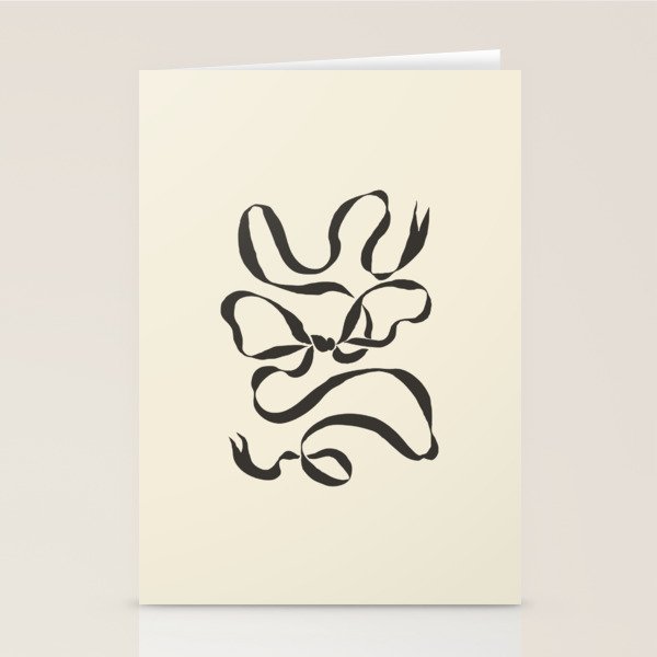 Bow ribbon 02 Stationery Card Gallery Image 1