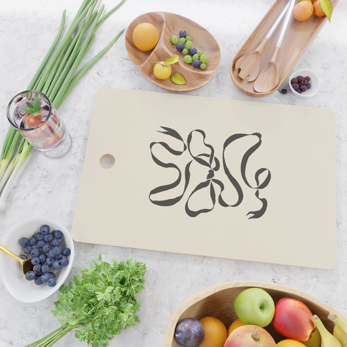 Bow ribbon 02 Cutting Board Gallery Image 2