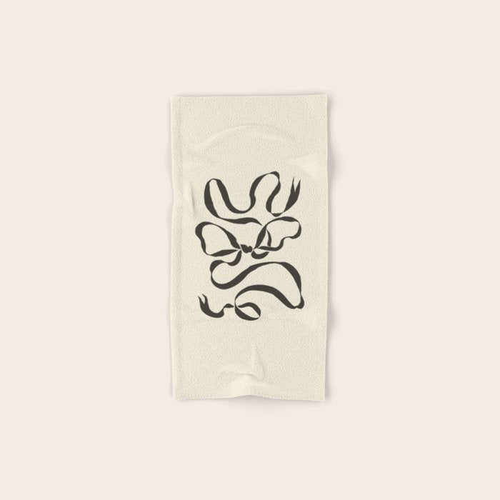 Bow ribbon 02 Bath Towel Gallery Image 1