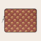 FAST FOOD / Burger - pattern Laptop Sleeve Gallery Image 1