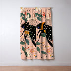Floral Buzz Window Curtain Gallery Image 3