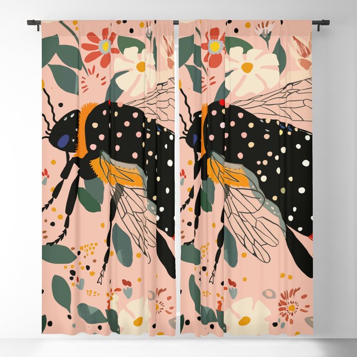 Floral Buzz Window Curtain Gallery Image 5