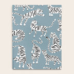 Tiger Collection - White on Blue Notebook Gallery Image 4