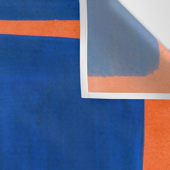 Colourful Field Orange And Blue Wall Tapestry Gallery Image 3