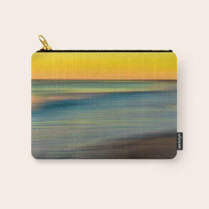 Beach Sunset Love Carry All Pouch Gallery Image 1