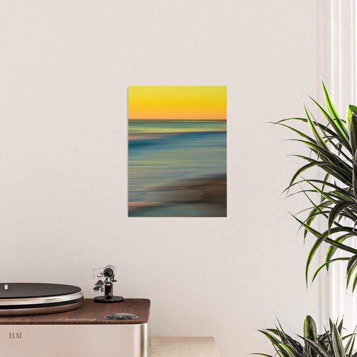 Beach Sunset Love Poster Gallery Image 2