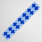 Blue Ogee A-Go-Go Retro Pop Pattern Cobalt Sky Table Runner Gallery Image 3