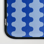 Blue Ogee A-Go-Go Retro Pop Pattern Cobalt Sky Laptop Sleeve Gallery Image 3