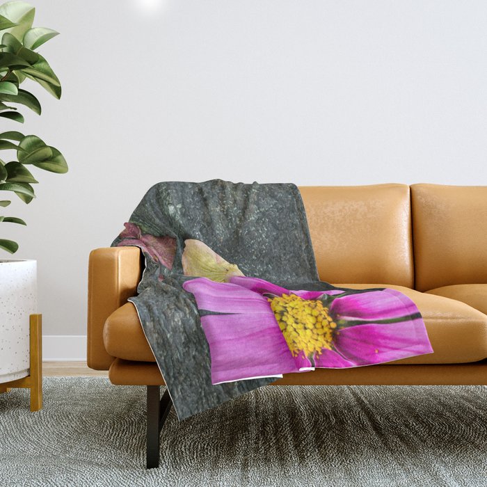 Flowers of Summer Throw Blanket Gallery Image 1