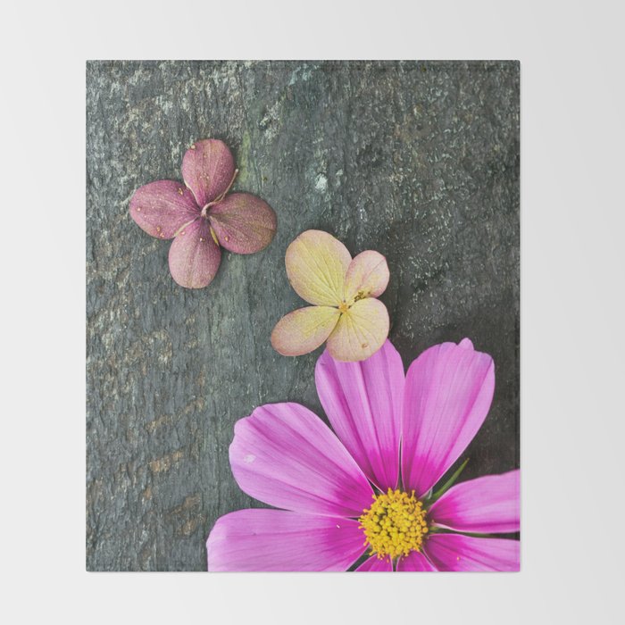 Flowers of Summer Throw Blanket Gallery Image 2