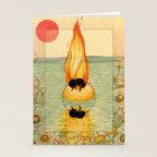 Burning Stationery Card Gallery Image 2
