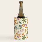 Colorful abstract flower art pattern Wine Chiller Gallery Image 3