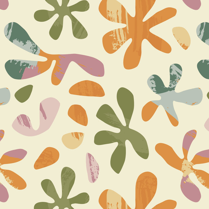 Colorful abstract flower art pattern Coffee Mug Gallery Image 2