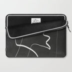 Abstract line art 6/2 Laptop Sleeve Gallery Image 2
