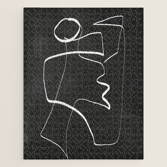 Abstract line art 6/2 Jigsaw Puzzle Gallery Image 1