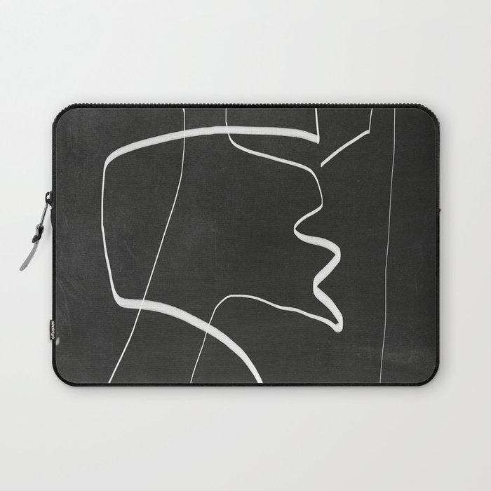 Abstract line art 6/2 Laptop Sleeve Gallery Image 1