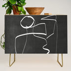 Abstract line art 6/2 Credenza Gallery Image 1
