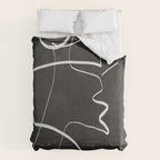 Abstract line art 6/2 Comforter Gallery Image 6