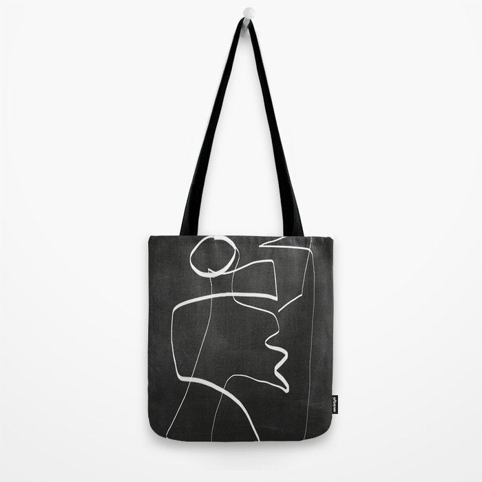 Abstract line art 6/2 Tote Bag Gallery Image 2