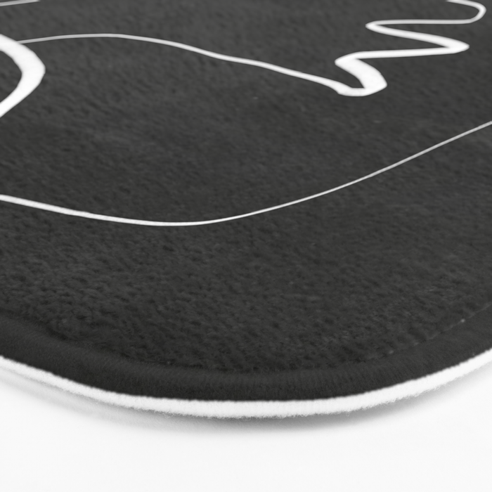 Abstract line art 6/2 Bath Mat Gallery Image 3