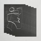 Abstract line art 6/2 Wrapping Paper Gallery Image 3