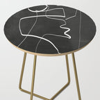 Abstract line art 6/2 Side Table Gallery Image 2