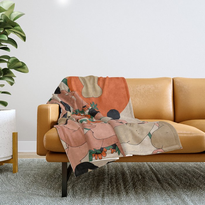 Got Your Back Throw Blanket Gallery Image 1