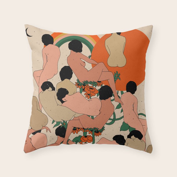 Got Your Back Throw Pillow Gallery Image 6