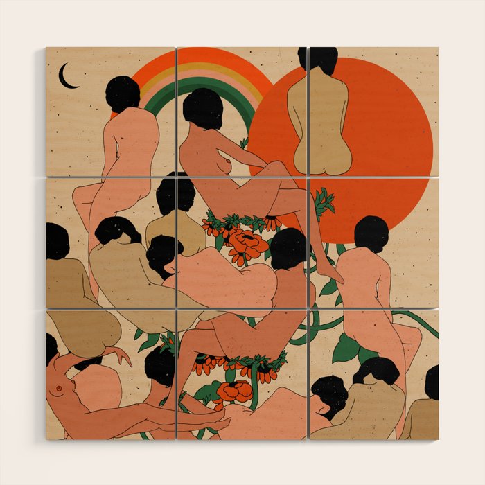 Got Your Back Wood Wall Art Gallery Image 1