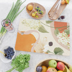 Colorful Flower Design 4 Cutting Board Gallery Image 2