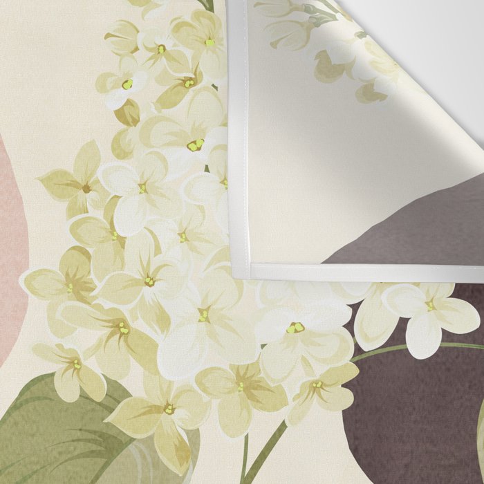 Colorful Flower Design 4 Wall Tapestry Gallery Image 3