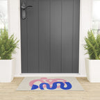 Pink Bloop Welcome Mat Gallery Image 3