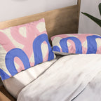 Pink Bloop Pillow Sham Gallery Image 2
