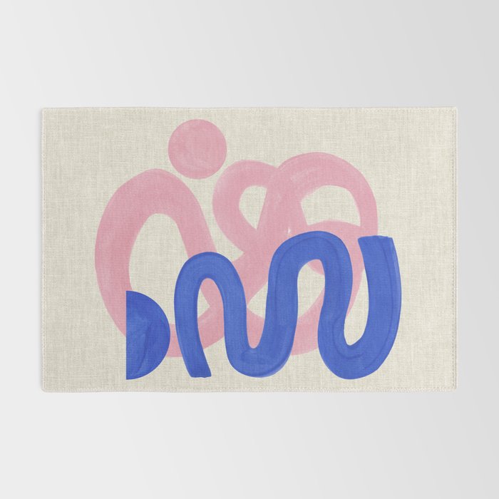 Pink Bloop Rug Gallery Image 2