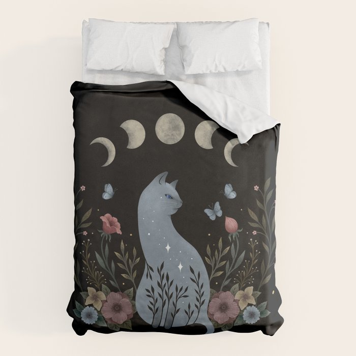 Cat on the Hill Duvet Cover Gallery Image 1
