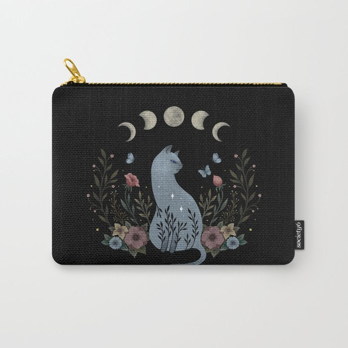 Cat on the Hill Carry All Pouch Gallery Image 1