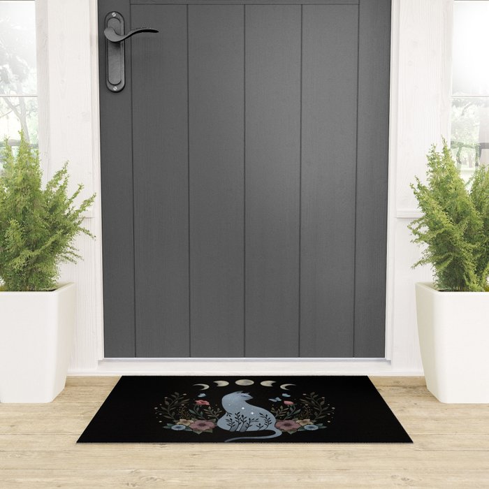 Cat on the Hill Welcome Mat Gallery Image 3
