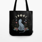 Cat on the Hill Tote Bag Gallery Image 1