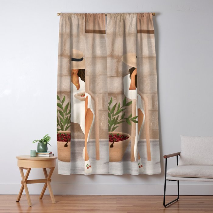 Sunday Morning Window Curtain Gallery Image 1