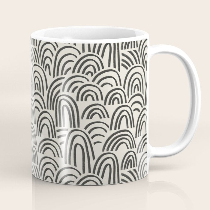 Charcoal Arches #1 Coffee Mug Gallery Image 1
