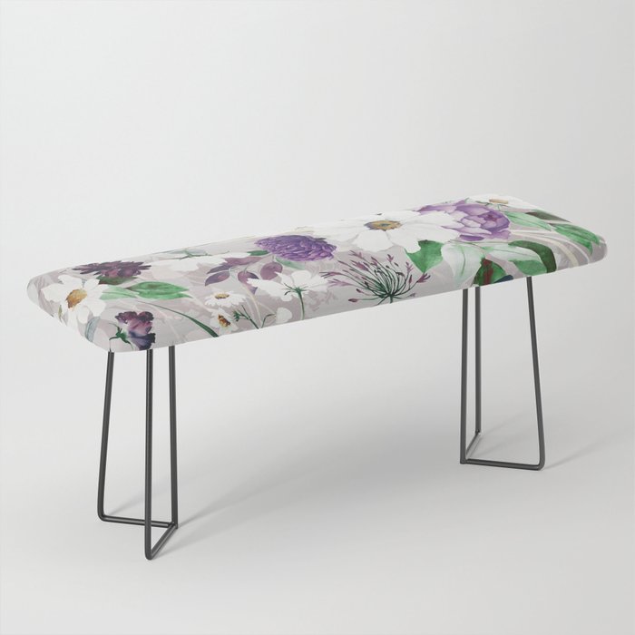 Lush lilac garden Bench Gallery Image 1