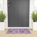Purple Bow Print Welcome Mat Gallery Image 3