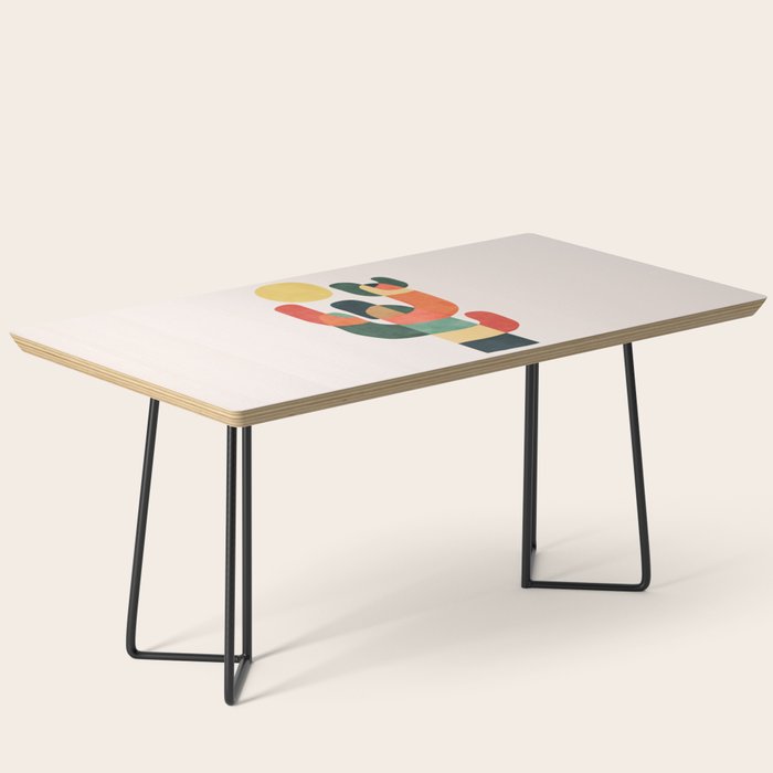 Cactus in the desert Coffee Table Gallery Image 1