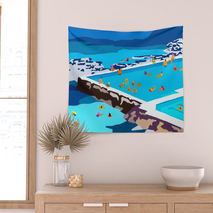 Iceberg pools Wall Tapestry Gallery Image 2