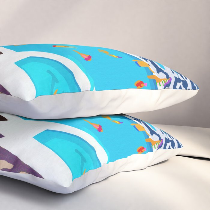 Iceberg pools Pillow Sham Gallery Image 3