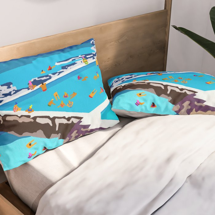 Iceberg pools Pillow Sham Gallery Image 2