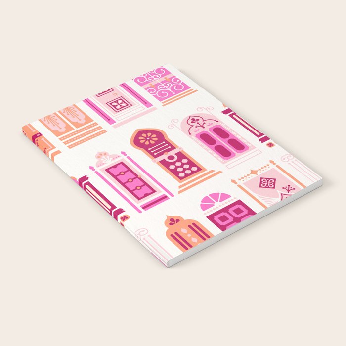 Moroccan Doors - Peach Palette Notebook Gallery Image 2