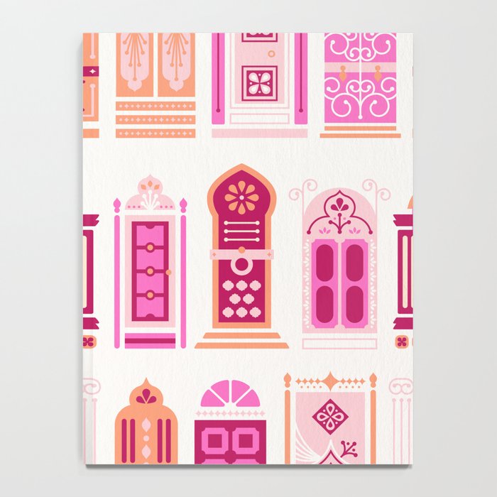 Moroccan Doors - Peach Palette Notebook Gallery Image 4