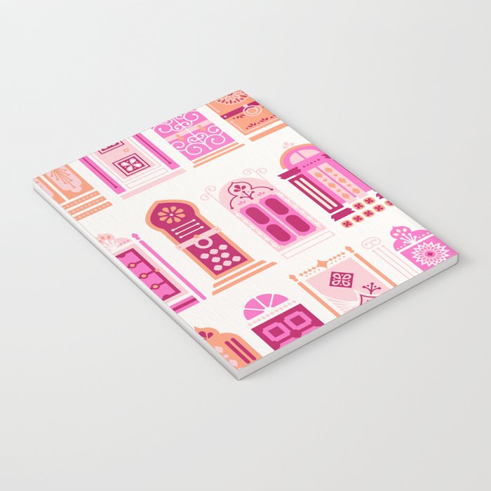 Moroccan Doors - Peach Palette Notebook Gallery Image 3