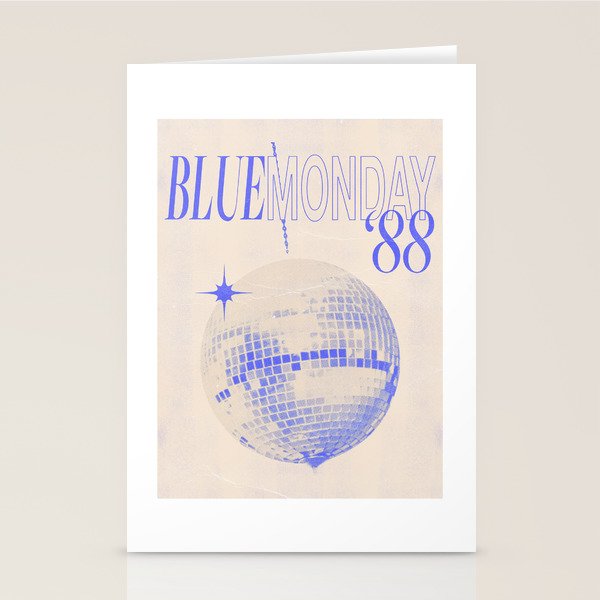 Blue Monday '88 Stationery Card Gallery Image 2
